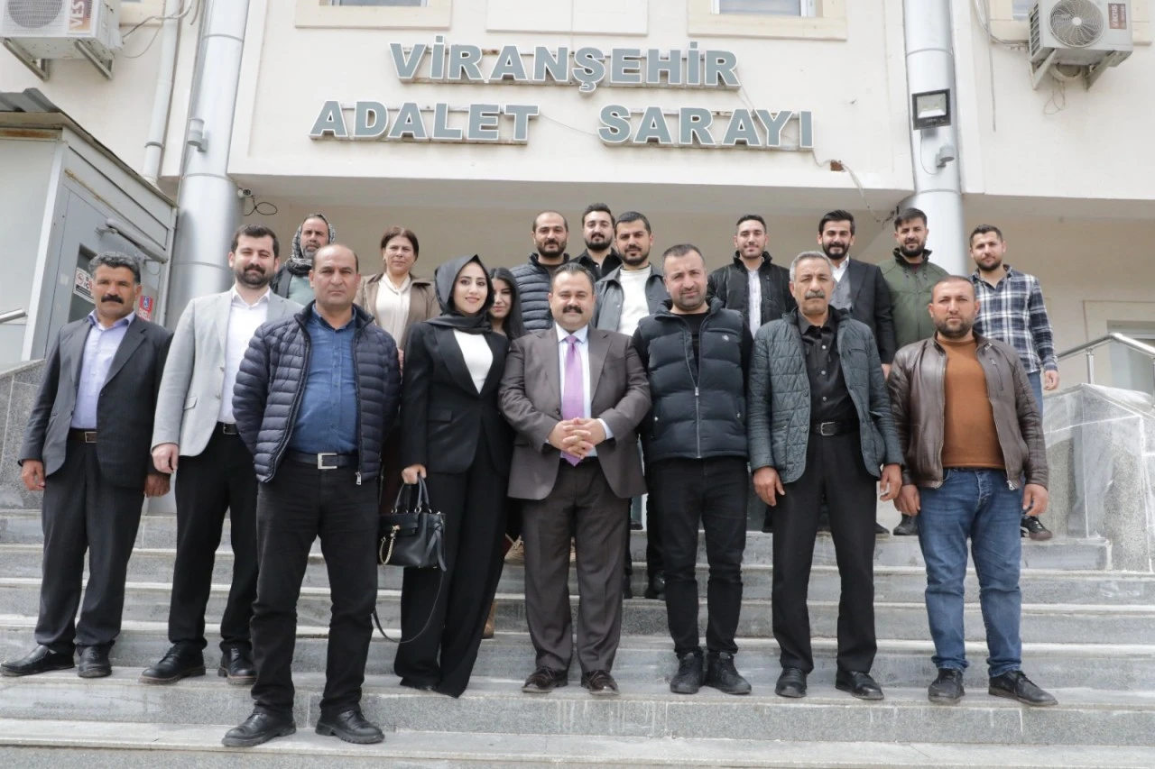Eş Başkan İnan&rsquo;dan Viranşehir Baro Temsilciliği&rsquo;ne Ziyaret