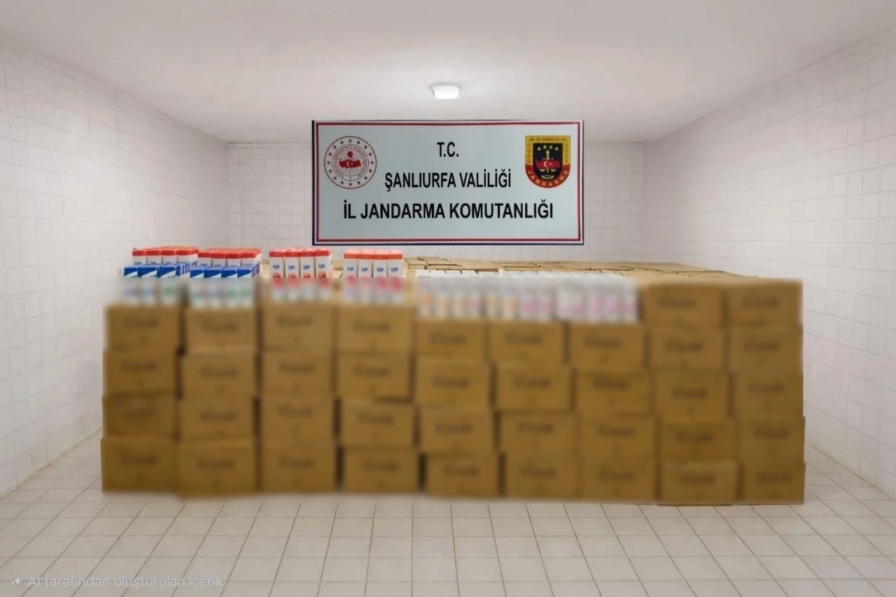 Haliliye&rsquo;de 1,2 milyon TL&rsquo;lik sahte şampuan operasyonu: 3 ş&uuml;pheliye işlem