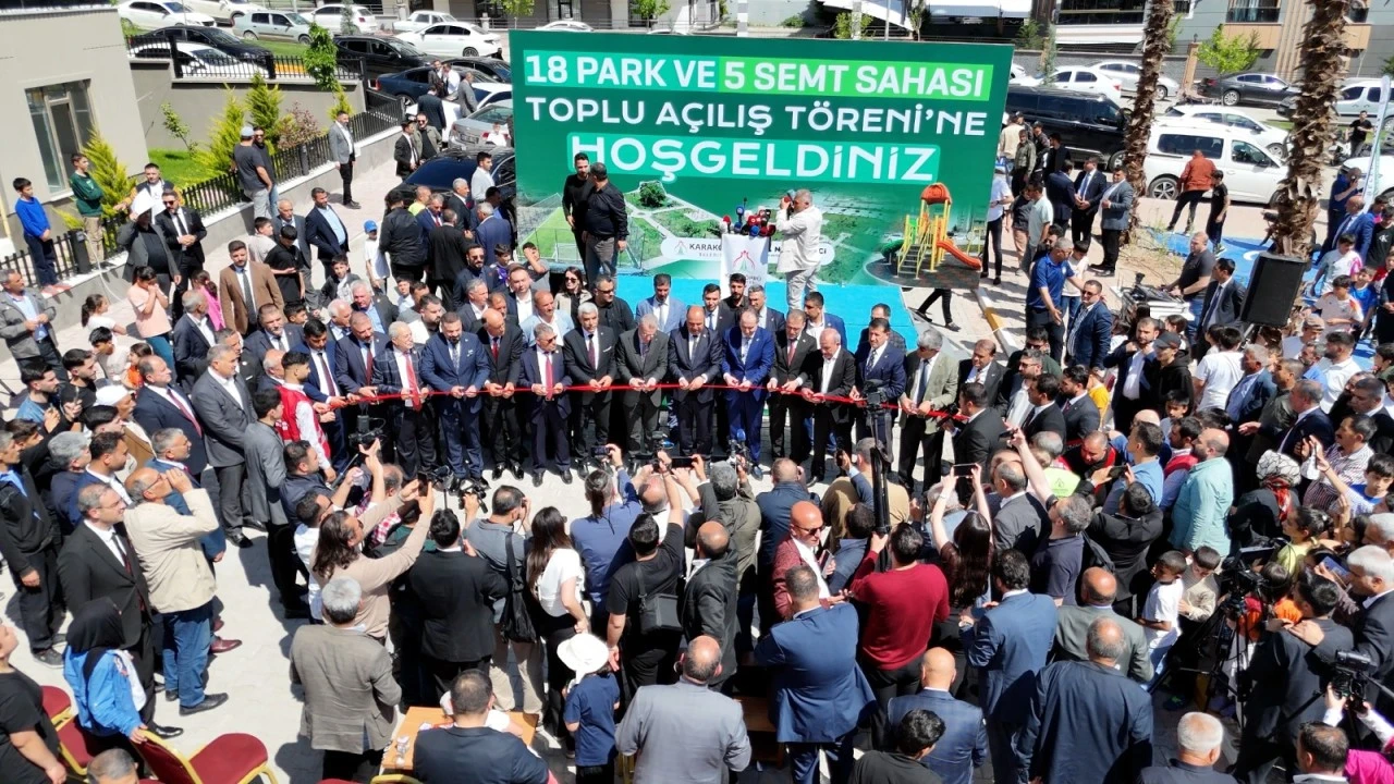 Karak&ouml;pr&uuml;&rsquo;de 23 Dev Eserin A&ccedil;ılışı Yapıldı