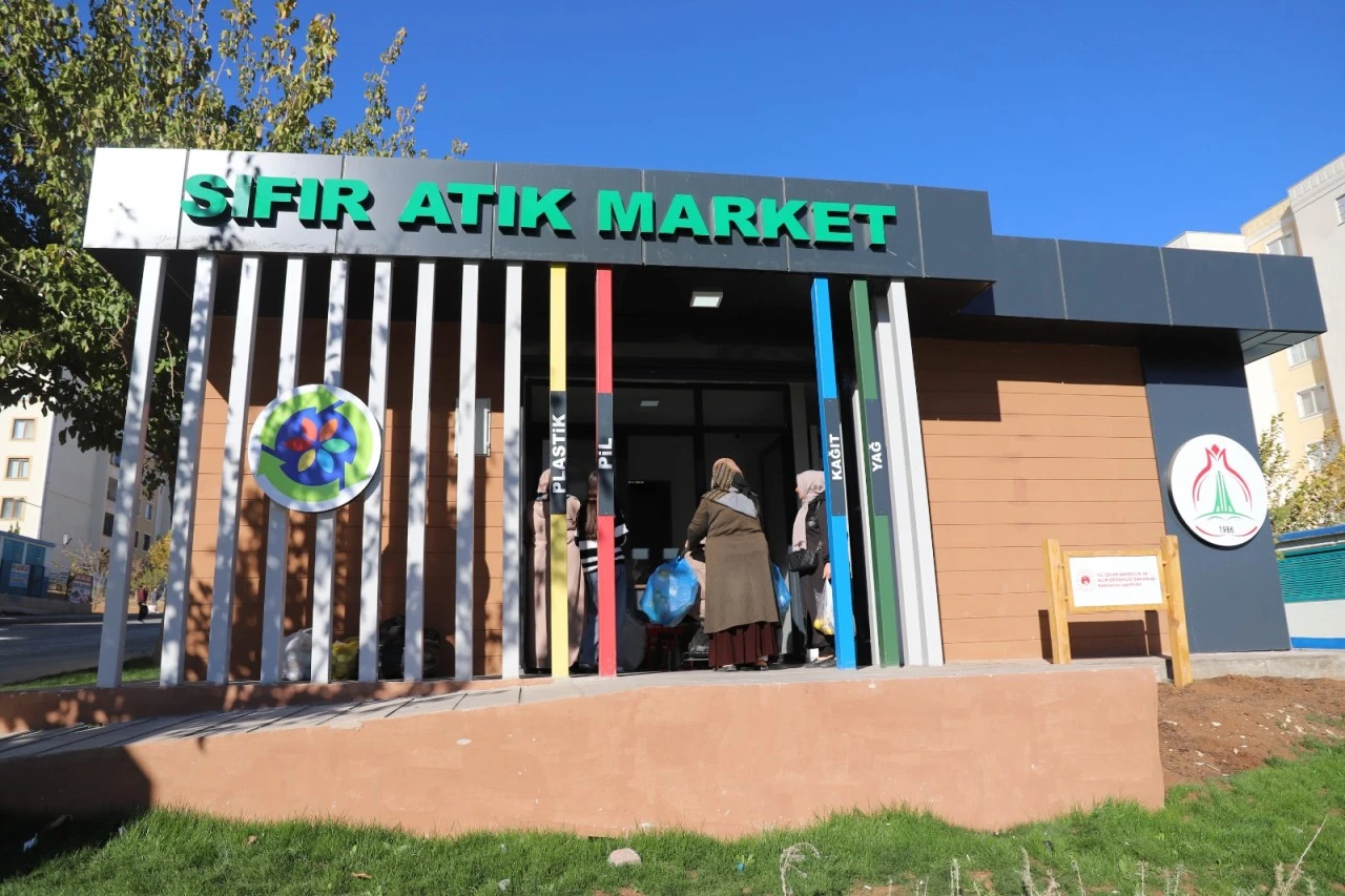 Karaköprü’de “Sıfır Atık Marketi” Hizmete Açıldı