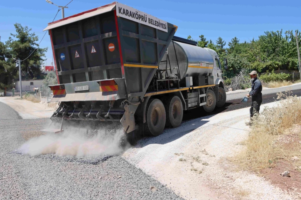 Karak&ouml;pr&uuml;'de Yeni Yerleşim Alanlarına Asfalt Hamlesi