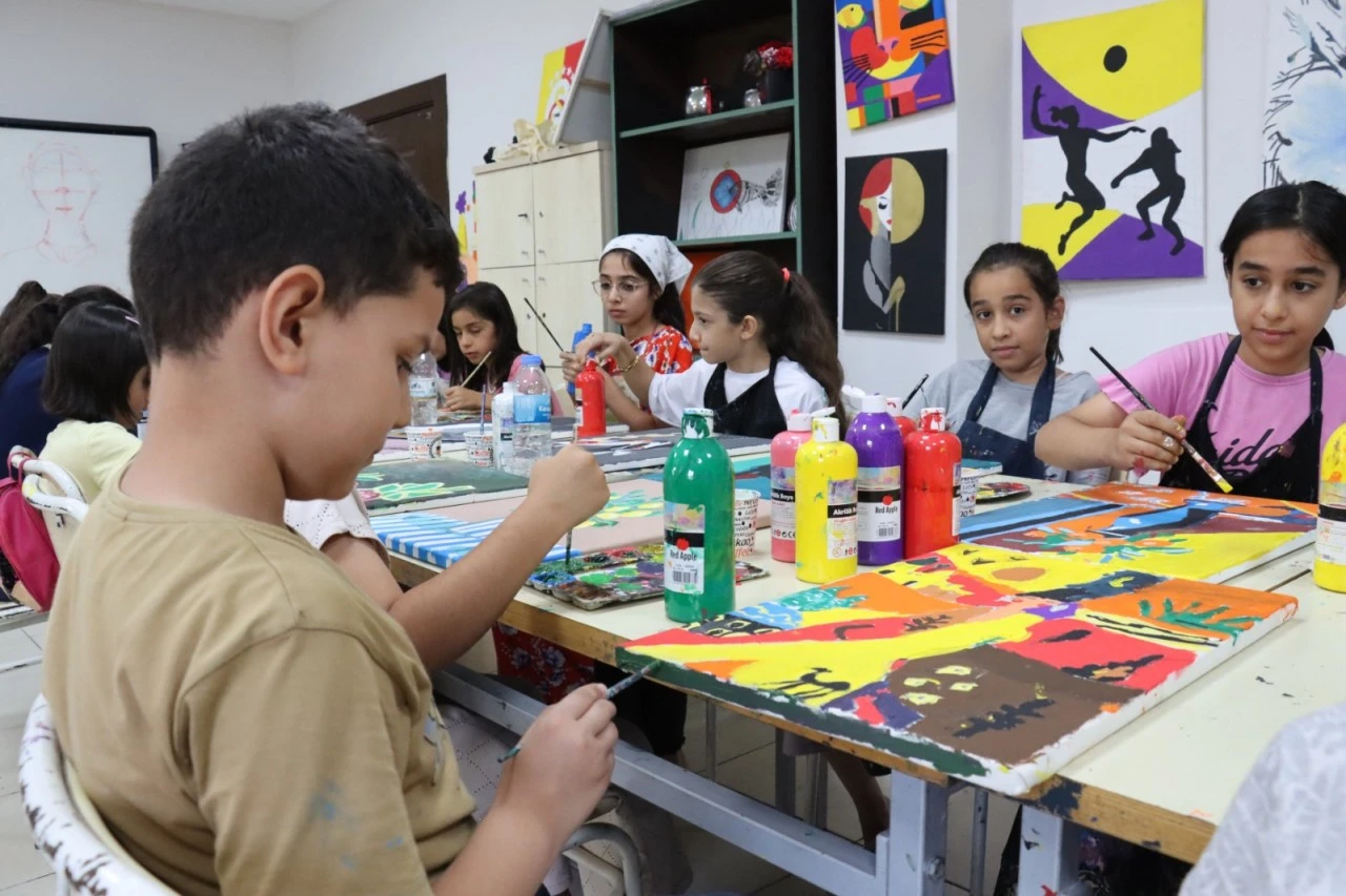 Şanlıurfa&rsquo;da &ccedil;ocuklar yaz tatilini Gen&ccedil;lik Merkezlerinde değerlendiriyor