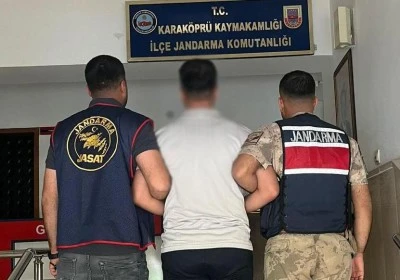 13 Yıl Hapis Cezası Bulunan H&uuml;k&uuml;ml&uuml; Karak&ouml;pr&uuml;'de Yakalandı