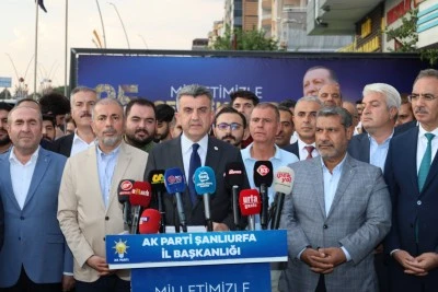 AK Parti Şanlıurfa teşkilatından 25. yıl a&ccedil;ıklaması