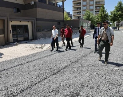 Atakent'te yeni yollar hizmete açılıyor