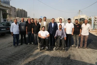 Başkan Canpolat, Ahmet Yesevi Mahallesi’ndeki Çalışmaları Yerinde İnceledi