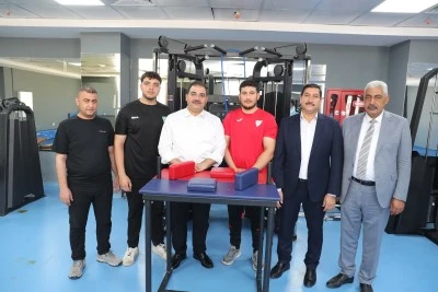 Başkan Canpolat’tan Milli Sporcu Ocakoğlu’na moral ziyareti