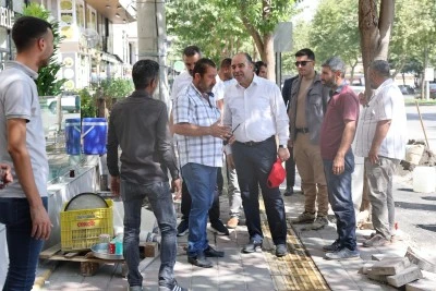 Başkan Çiftçi: Hizmet için yoğun çalışıyoruz