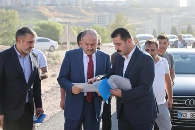 Başkan Gülpınar, Şehir Hastanesi Yol Çalışmalarını Yerinde İnceledi