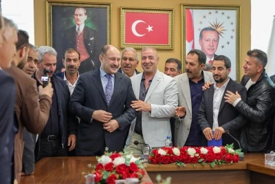 Başkan G&uuml;lpınar, Suru&ccedil; Muhtarlarını Ağırladı