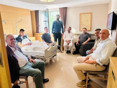 Başkan İnan&rsquo;dan Hastalara Moral Ziyareti