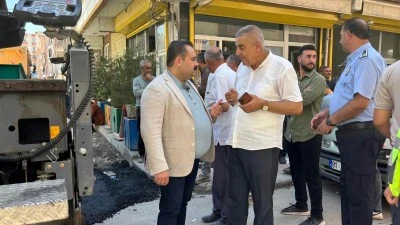 Başkan İnan Sahada İncelemelerde Bulundu