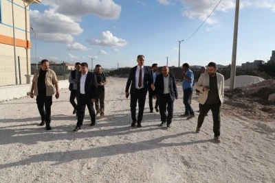 Başkan Kuş, Yol Çalışmalarını Yerinde İnceledi