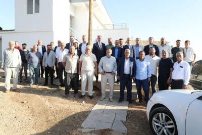 Başkan Mehmet Kuş, Milletvekili Dusak ile Eyyübiye Kırsalını Ziyaret Etti