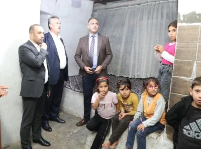 Başkan Mehmet Kuş’tan Yetim Ailelerine Gece Ziyareti