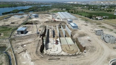 Birecik Atık Su Arıtma Tesisi'nde &Ccedil;alışmalar Hızla S&uuml;r&uuml;yor