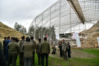 Birecik&rsquo;te Kelaynaklar Doğaya Bırakıldı