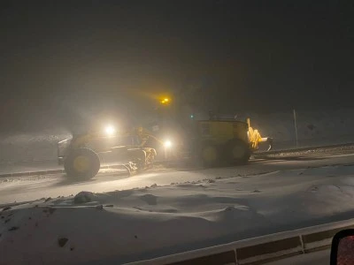 B&uuml;y&uuml;kşehir Belediyesi Karla M&uuml;cadelede Teyakkuzda