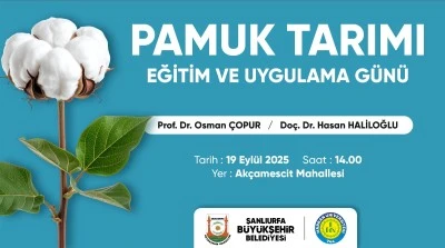 Büyükşehir Belediyesi’nden Pamuk Çiftçilerine Eğitim Günü