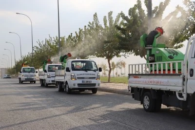 Büyükşehir Belediyesi’nin Vektörle Mücadelesi sürüyor