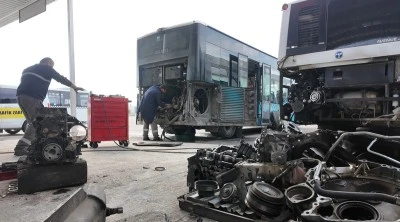 Büyükşehir’de Araç Bakımında Dışa Bağımlılık Sona Erdi