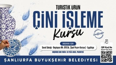 Büyükşehir’den Mozaik ve Çini İşleme Kursları