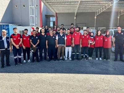 Büyükşehir İtfaiyesinde 36 Stajyer Eğitimini Tamamladı