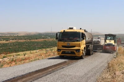 B&uuml;y&uuml;kşehir Kırsalda Asfalt Atağını S&uuml;rd&uuml;r&uuml;yor