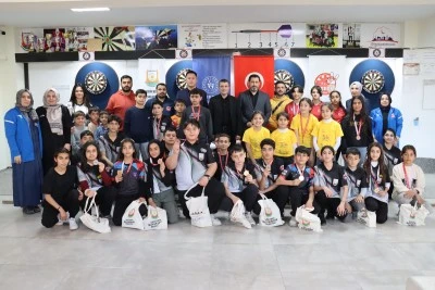 Dart Turnuvası&rsquo;nda &Ouml;d&uuml;ller Sahiplerini Buldu