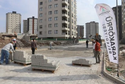 Doğukent’te Parke Çalışmaları Sürüyor