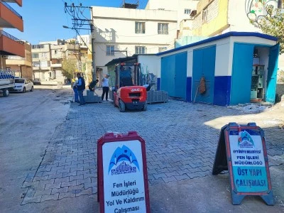 Eyyübiye Belediyesi Yol Bakım ve Yenileme Çalışmalarına Hız Verdi