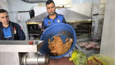 Eyyübiye’de 183 Kilo Bozuk Tavuk İmha Edildi