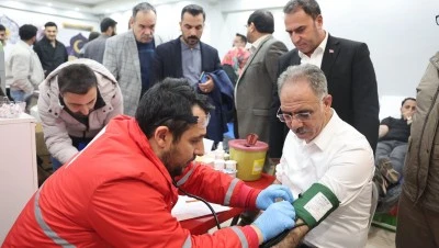 Eyy&uuml;biye&rsquo;de Kan Bağışı Kampanyasına Yoğun İlgi