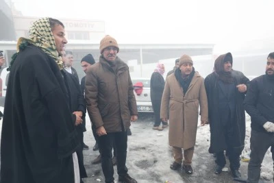 Eyy&uuml;biye&rsquo;de Kar Yağışı Esnafı Vurdu: Başkan Kuş&rsquo;tan Ge&ccedil;miş Olsun Ziyareti