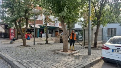 Eyyübiye’de Parklarda Mevsimsel Bakım Çalışmaları Sürüyor