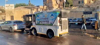 Eyyübiye’de Temizlik Seferberliği Aralıksız Devam Ediyor