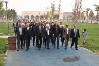 Eyyübiye’de Temizlik ve Düzen Seferberliği: Başkan Kuş Esnafla Bir Araya Geldi