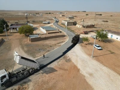 Eyyübiye–Harran Arasındaki Grup Yolu Asfaltlandı