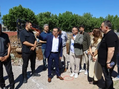 Firkan T&uuml;ys&uuml;z Şehir Stadyumu'nda yenileme &ccedil;alışmaları başladı