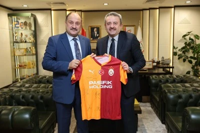 Galatasaray’dan Şanlıurfa’ya Süper Kupa Ziyareti: Hatipoğlu, Başkan Gülpınar ile Görüştü