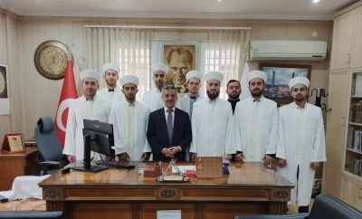 &nbsp;Birecik İl&ccedil;e M&uuml;ft&uuml;l&uuml;ğ&uuml;nde Din G&ouml;revlilerine C&uuml;bbe ve Sarık T&ouml;reni