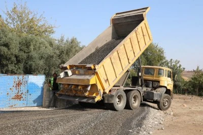   Mangesor Mahallesi’nde Asfalt Çalışmaları Sürüyor