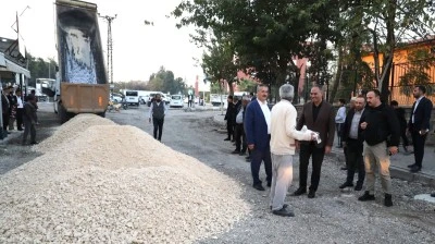 Haleplibahçe’de Asfalt Çalışmaları Başladı