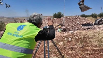 Halfeti'de Altyapı Seferberliği S&uuml;r&uuml;yor