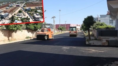 Halfeti Yukarıgöklü Mahallesi’nde Sıcak Asfalt Seferberliği Başladı