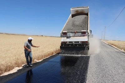 Haliliye&rsquo;de 6 Kilometrelik Yol Yenilendi