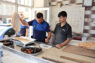 Haliliye'de Pide ve Lahmacun Fırınlarına Sıkı Denetim