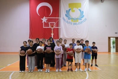 Haliliye'de Yaz Spor Okullarıyla Geleceğin Basketbolcuları Yetişiyor