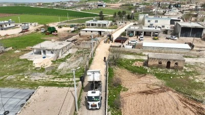 Haliliye Kırsalında 4 Kilometrelik Yol Sathi Asfalta Hazırlanıyor