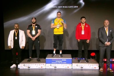 Haliliyeli Sporcu Avrupa &Uuml;&ccedil;&uuml;nc&uuml;s&uuml; Oldu